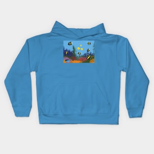 Coral fish Kids Hoodie